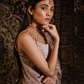 Lilly Lilac Glitter Saree