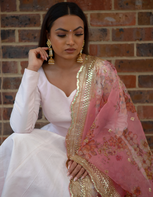 Florence Blush Pink Anarkali