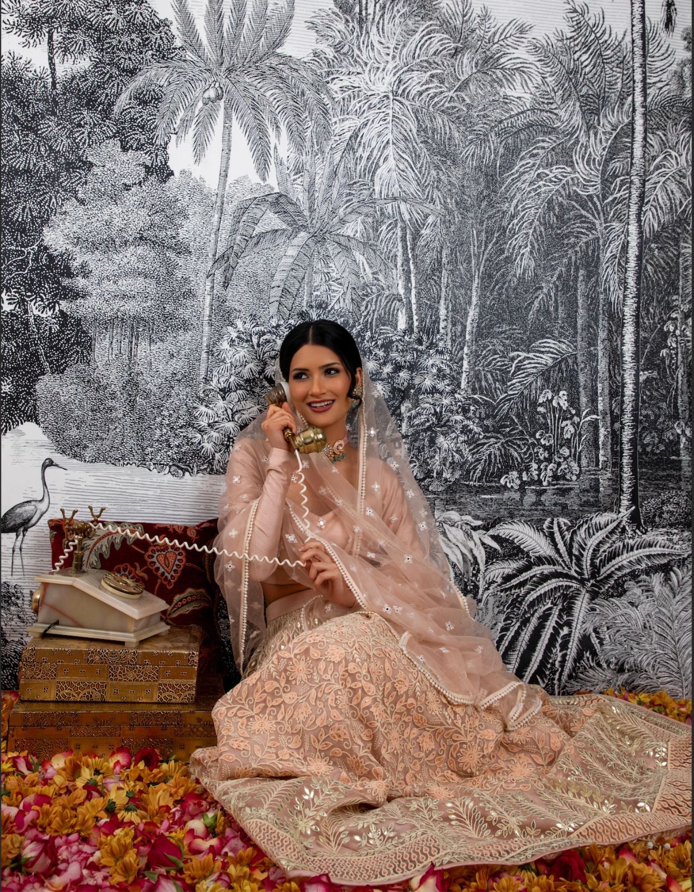 Peaches Lehenga