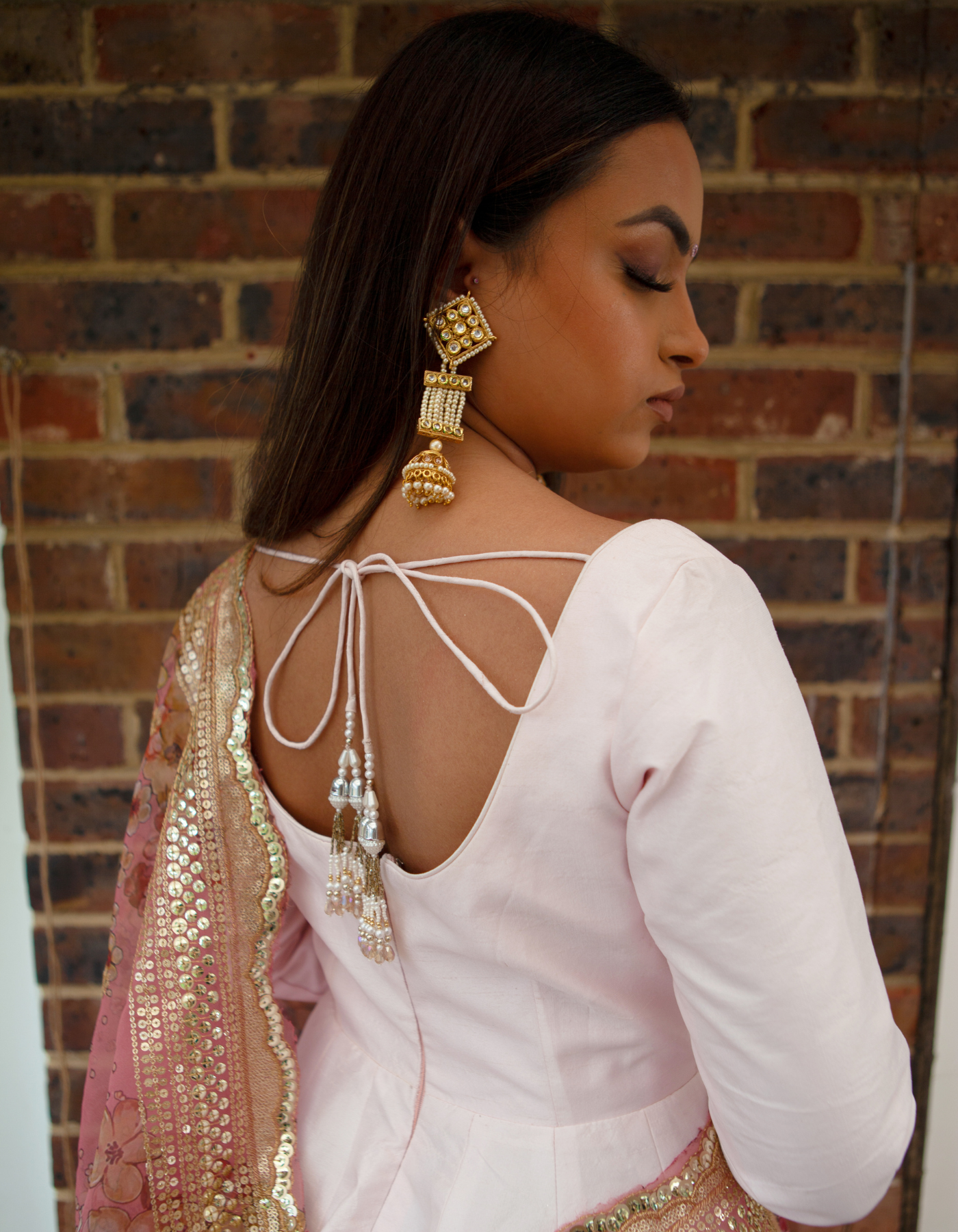 Florence Blush Pink Anarkali