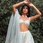 Jasmine Teal Lehenga
