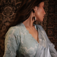 Gisele Baby Blue Ruffle Saree