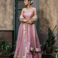 Dusky Pink Signiture Lehenga