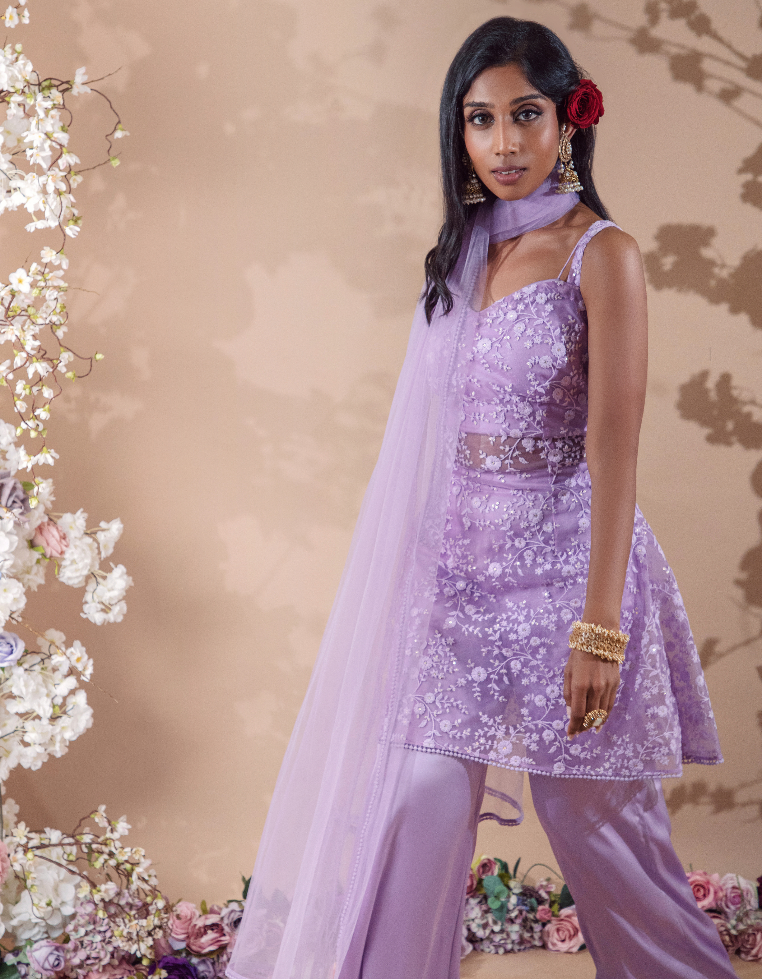 Sample Sale: Gypsophila Purple Mesh Co-Od