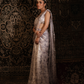 Sample Sale: Flora Organza Print Embroidered Saree