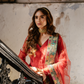Deep Red Signature Anarkali