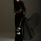 Allure Black Embroidered Co-Od