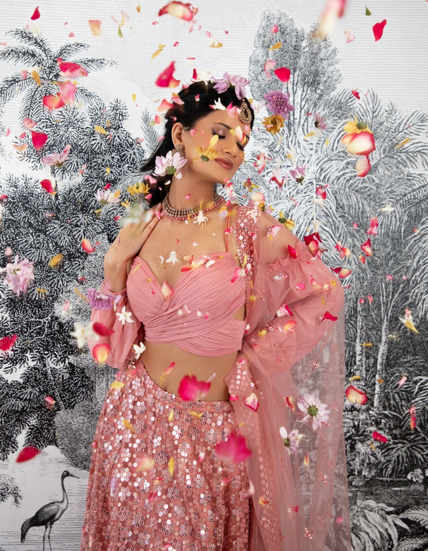 Dahlia Pink Lehenga