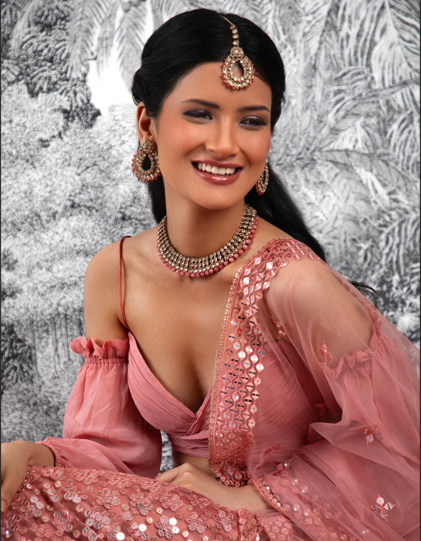 Dahlia Pink Lehenga
